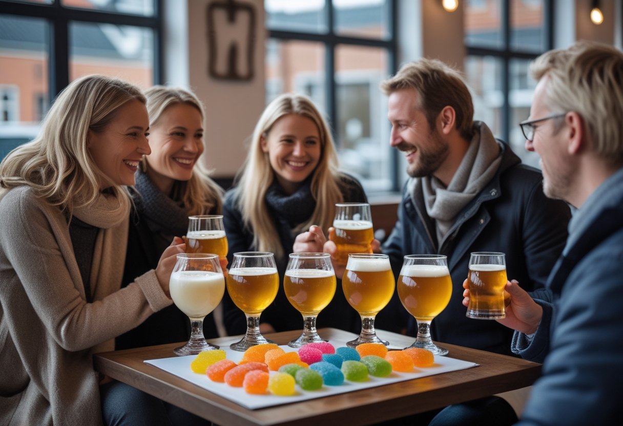 Surt slik og ølsmagning i Aarhus En perfekt kombination